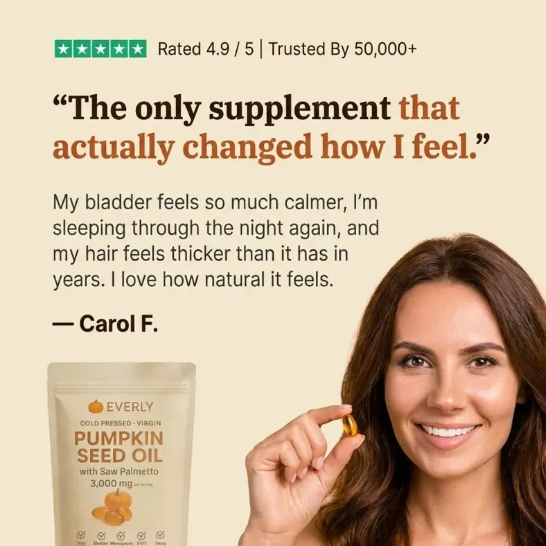 Pumpkin Seed Oil Softgels